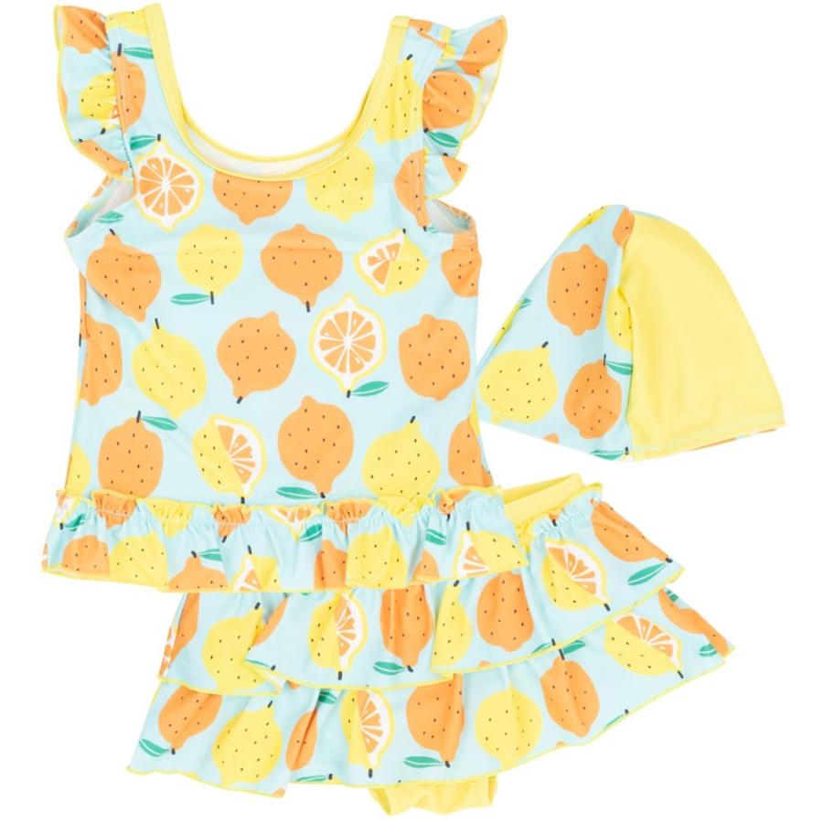 水着 キッズ 女の子 レモンプリント セパレーツ 子供水着 Chienchien シアンシアン メール便 C Cdmcloset 通販 Yahoo ショッピング