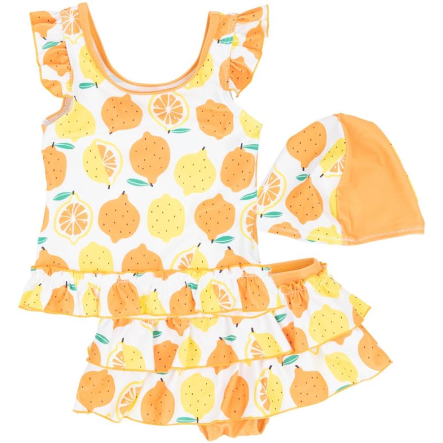 水着 キッズ 女の子 レモンプリント セパレーツ 子供水着 Chienchien シアンシアン メール便 C Cdmcloset 通販 Yahoo ショッピング