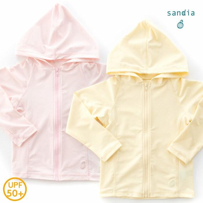 Sandia サンディア ラッシュガード 女の子 ソフトカラーラッシュパーカー ベビー水着 キッズ水着 水着 Ck32 Cdmcloset 通販 Yahoo ショッピング