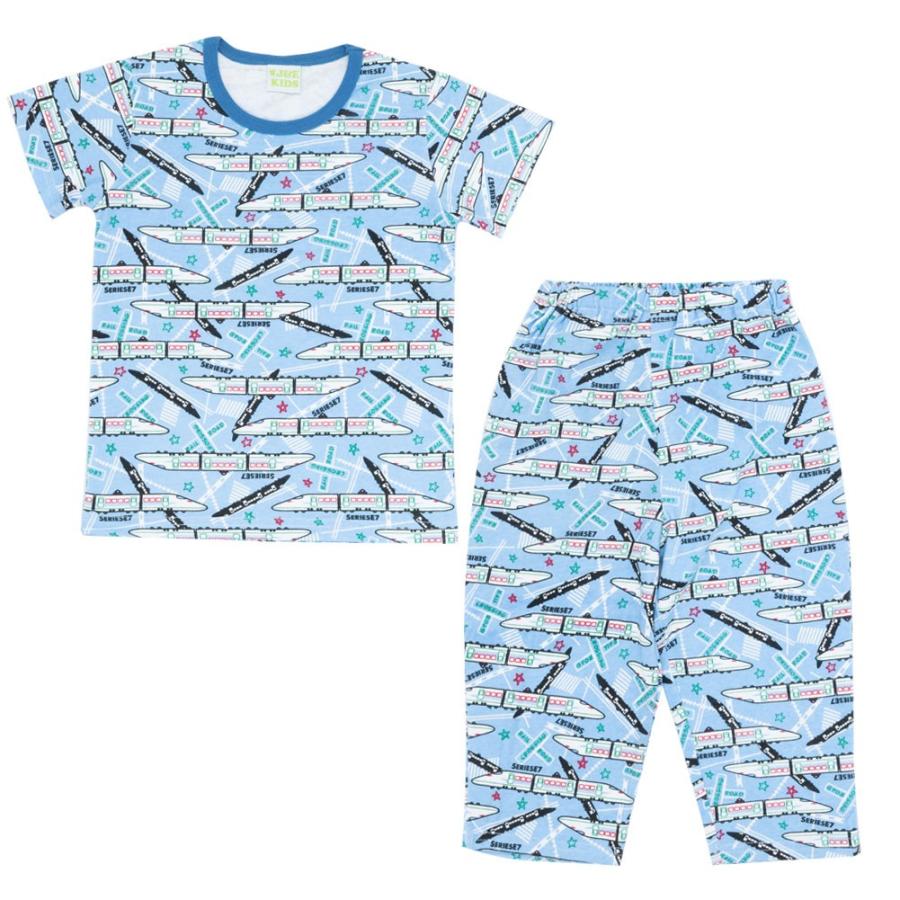キッズ パジャマ 半袖パジャマ 男の子 7分丈パンツ 上下セット 子供用 男の子 新幹線e７系 J Cdmcloset 通販 Yahoo ショッピング