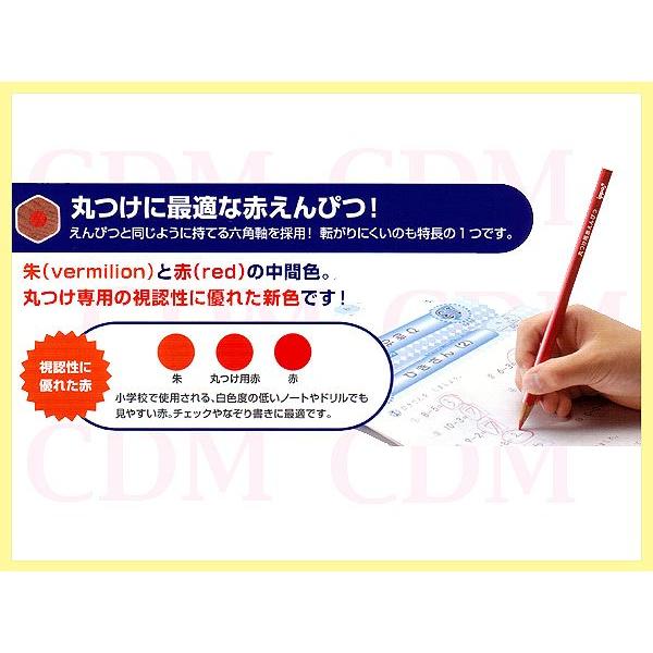 鉛筆　名入れ鉛筆　丸つけ用赤青鉛筆(12本以上無料名入れ)　10029664 |  | 01