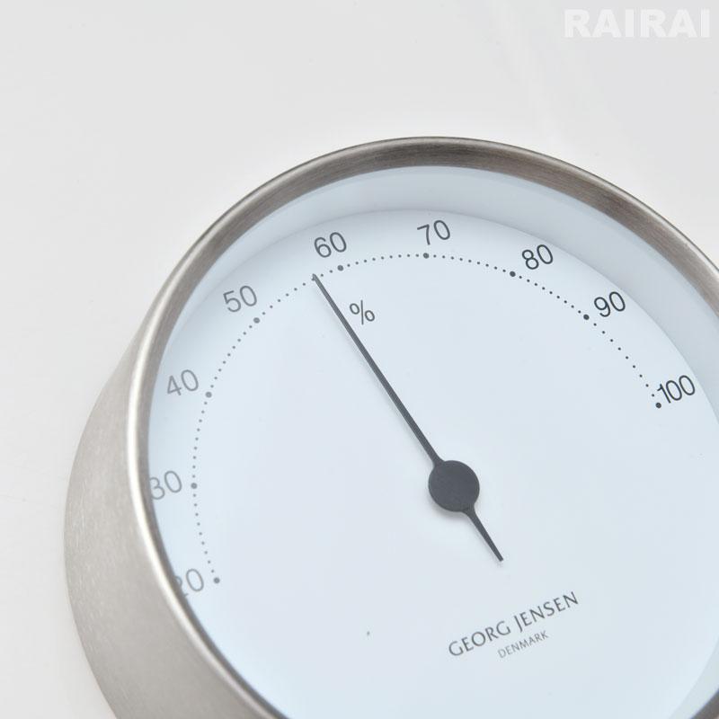 Georg Jensen（ジョージ ジェンセン） 湿度計 10CM コッペル ハイグロ