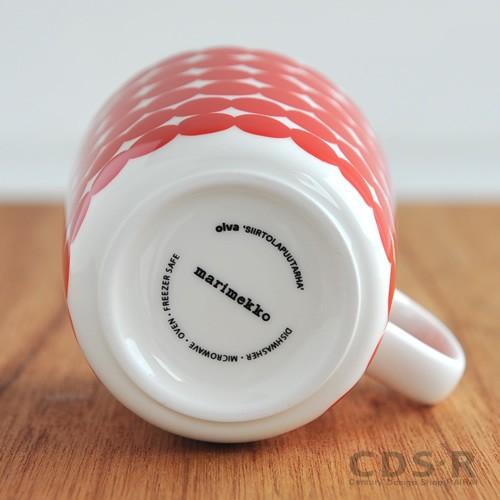 Marimekko 大きい Lサイズ 400mlビッグマグカップ Rasymatto ドット柄 レッド 75 130 マリメッコ ラシィマット 75 130 Cds R 通販 Yahoo ショッピング