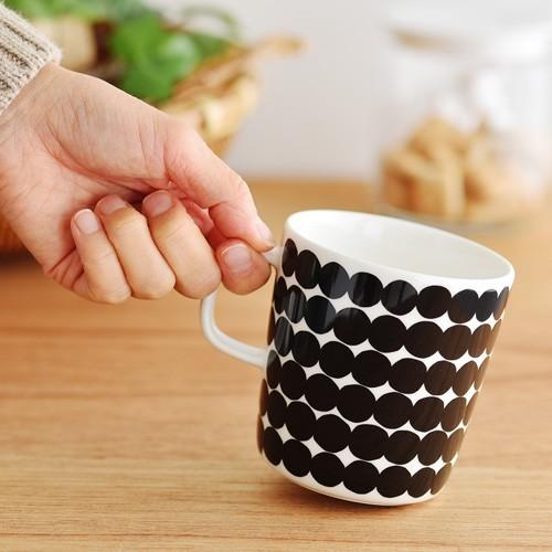 marimekko（マリメッコ） ビッグマグカップ ラシィマット ドット柄