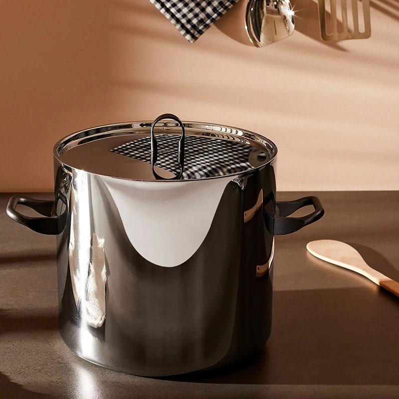 ALESSI - 【大売り出し20%OFF】 アレッシィ 天使の都市 CINTURA DI ORIONE 店卸し資産ポット 20糎 ラ・チントゥーラ・ディ・オリオーネ 90100/20 T 寸胴鍋 貨物輸送無料
