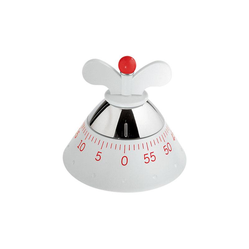 ALESSI アレッシィ キッチンタイマー ライトブルー ブラック ALESSI アレッシィ キッチンタイマー ライトブルー ブラック