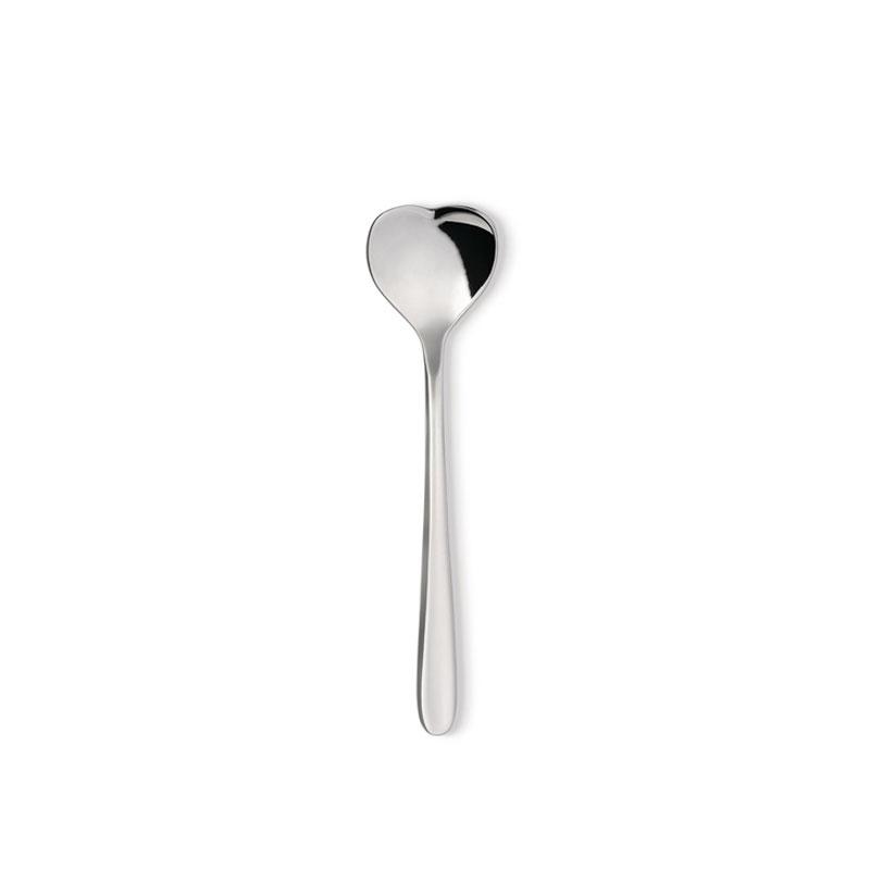 ALESSI（アレッシィ） ハート型 ティースプーン 4本セット シルバー