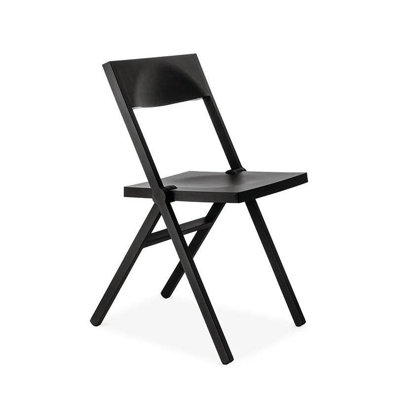 【限定ブランド冊子付き】 アレッシィ チェアピアーナ JU-ALESSI Chair Piana フォールディング ブラック ASPN9001 送料無料_1