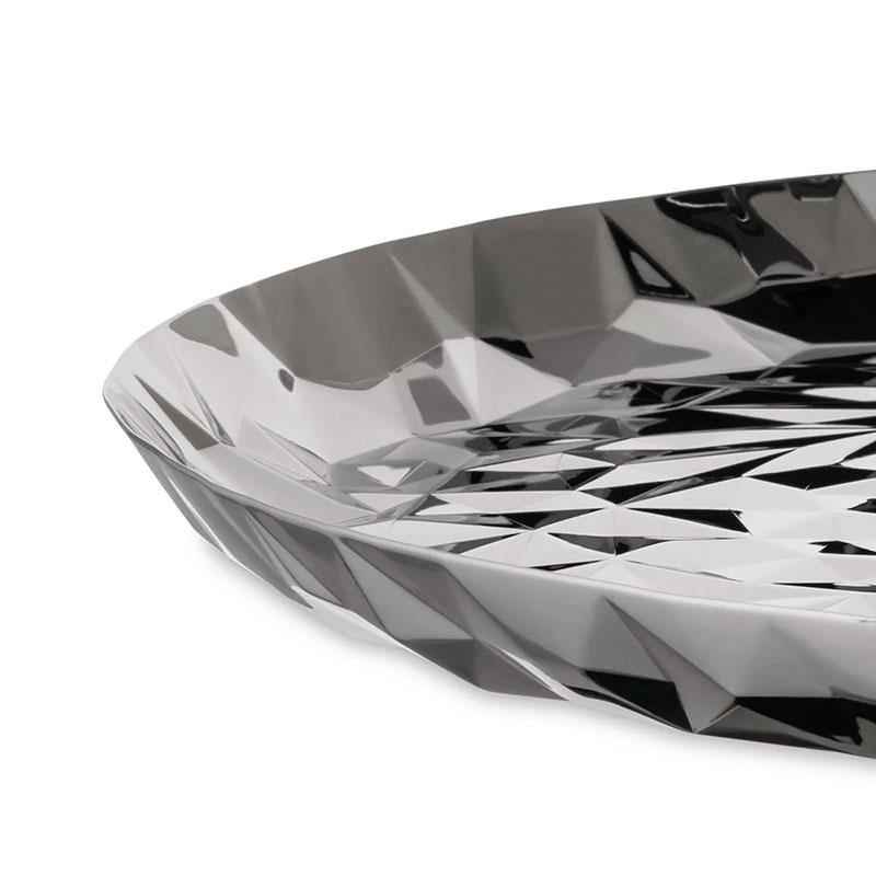 ALESSI（アレッシィ） ラウンドトレイ JOY N.3 シルバー ジョイ CR03