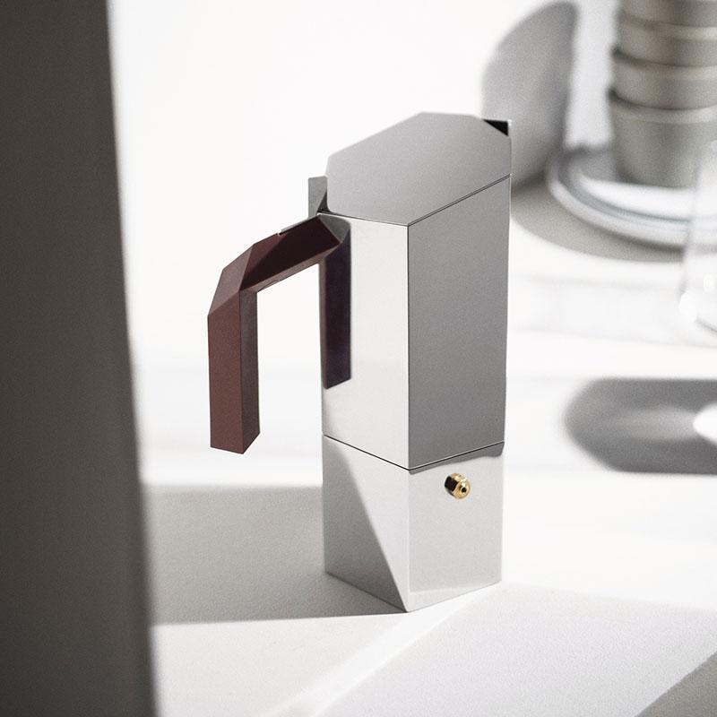 アレッシィ MENHIR エスプレッソコーヒーメーカー 3カップ用 MA01/3 ALESSI 送料無料の画像