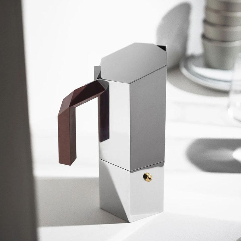 アレッシィ MENHIR エスプレッソコーヒーメーカー 6カップ用 MA01/6 送料無料の画像