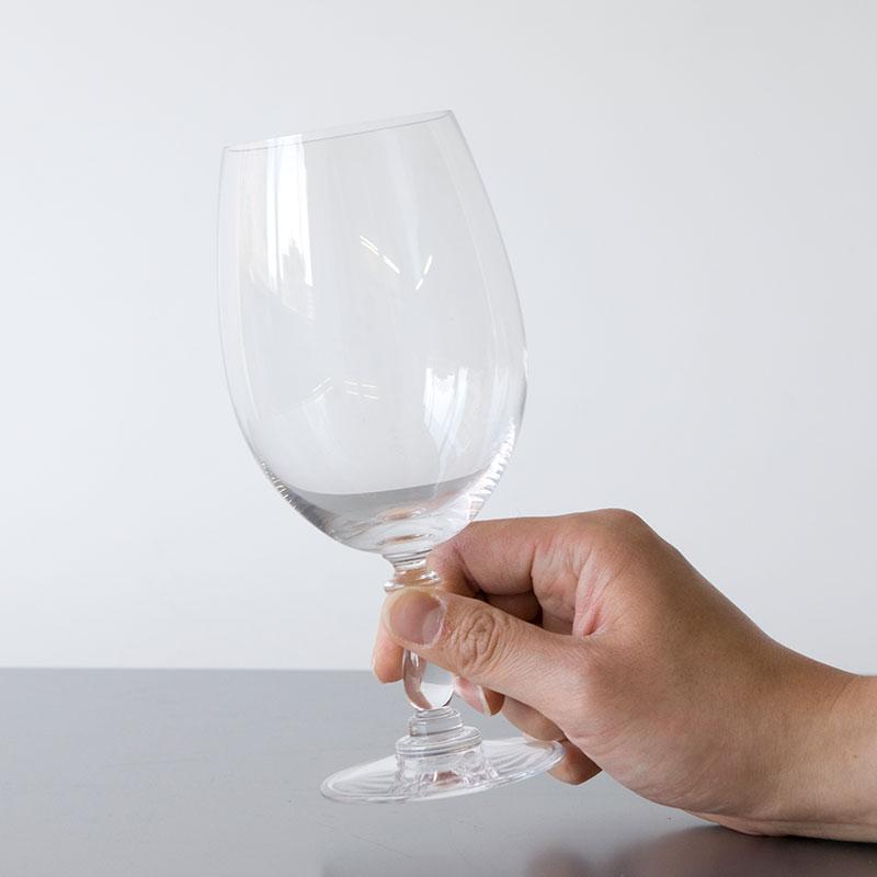 ALESSI（アレッシィ） 【廃盤品・希少】 レッドワイングラス ドレスト