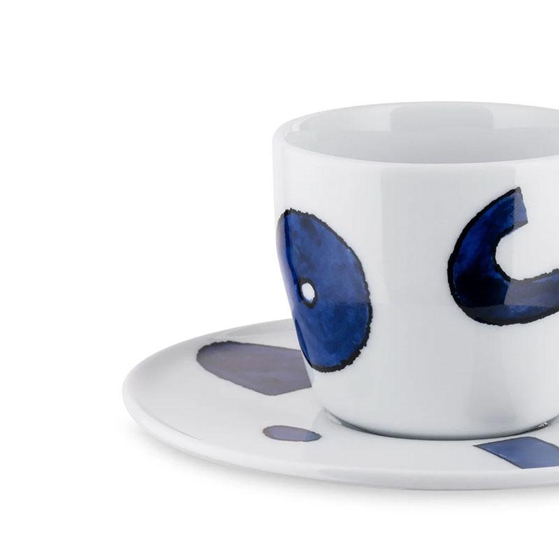 ALESSI（アレッシィ） コーヒーカップ＆ソーサー 210ml 1客 ITSUMO