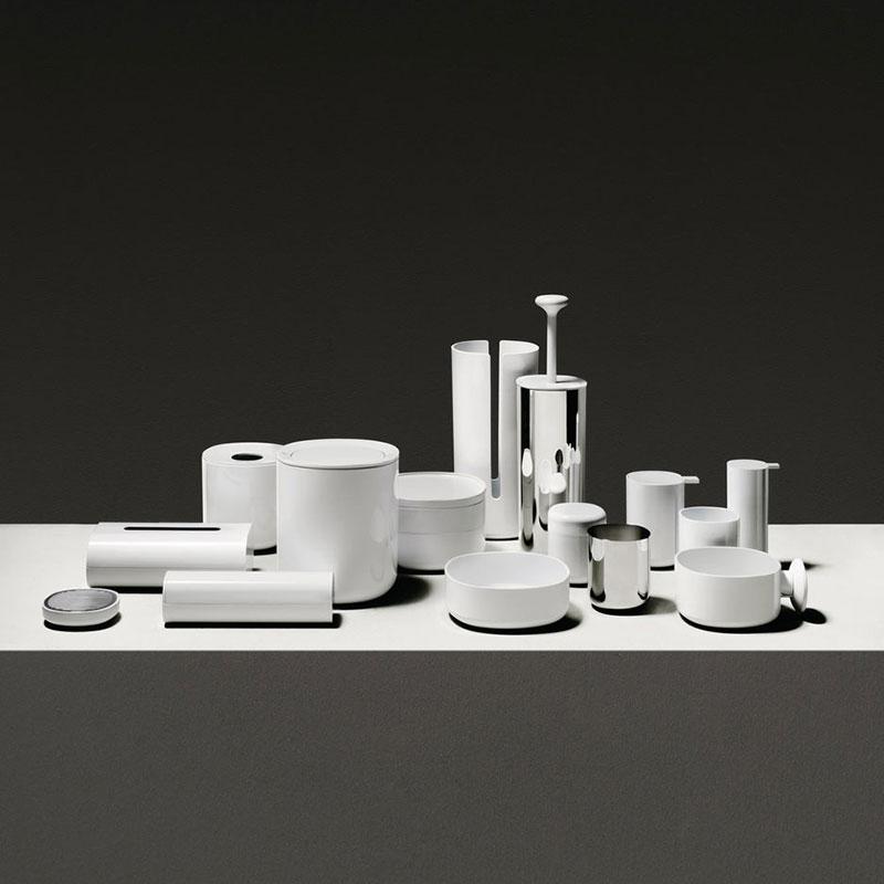 アレッシィ コットンディスペンサー ビリッロ ホワイト ALESSI Birillo PL06 W コットンケース 送料無料の画像