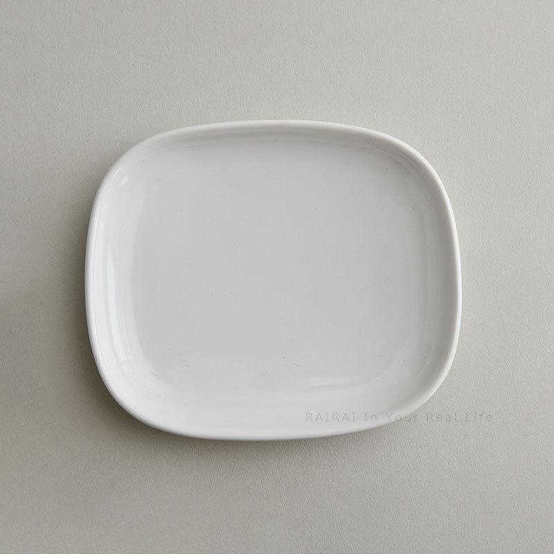 ALESSI（アレッシィ） オーバル Ovale プレート ホワイト ピンク