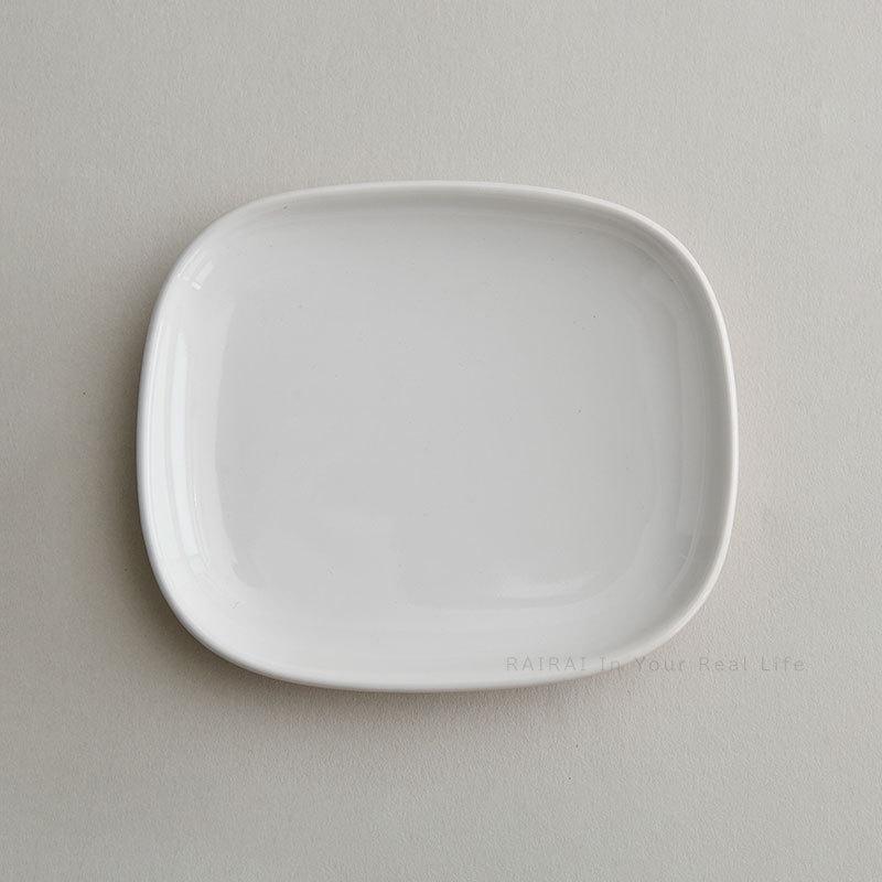 ALESSI（アレッシィ） オーバル Ovale プレート ホワイト ピンク
