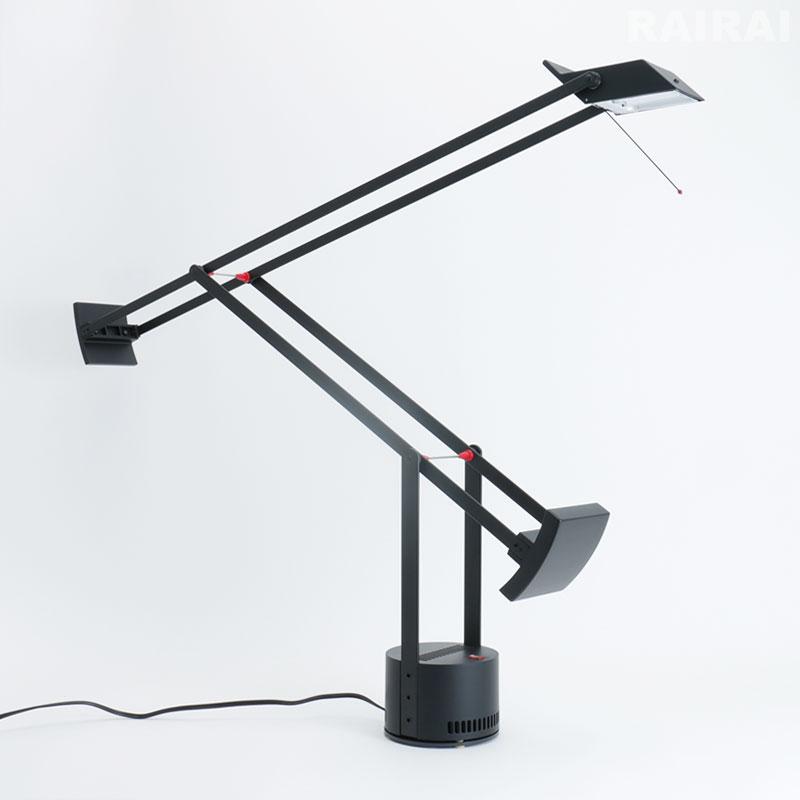 ニ*オ様 レア初期アルテミデ ティチオ デスクライト Artemide TIZI Artemide（アルテミデ） 正規品 ティチオ ブラック デスクライト