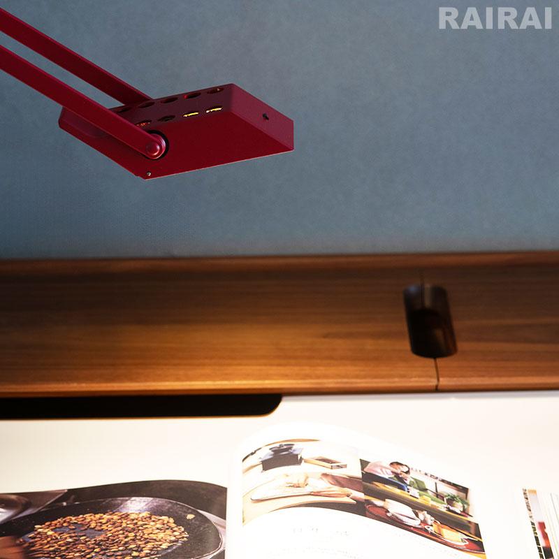 限定 アルテミデ ティチオ LED レッド 50周年記念 デスクライト Artemide TIZIO LED 送料無料の画像