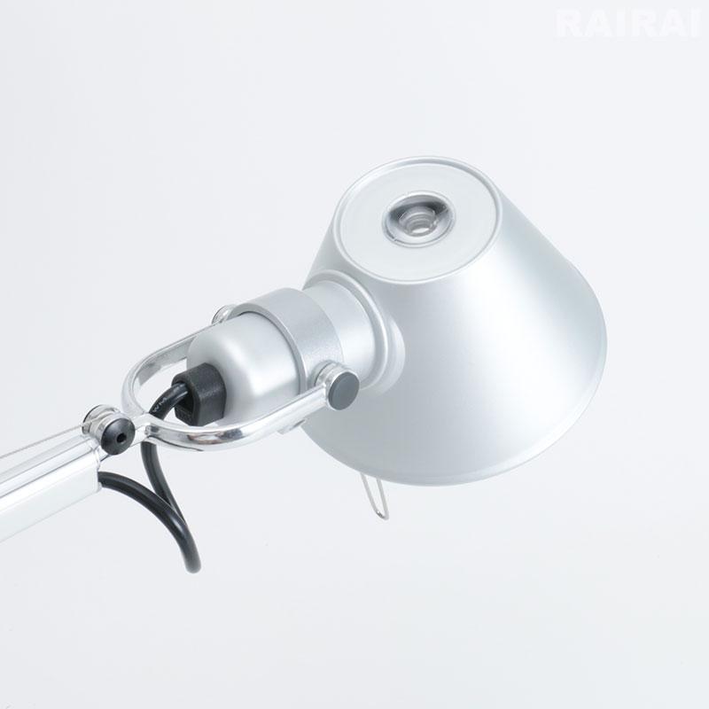 週末限定値下げ！アルテミデ　美品　TOLOMEO TAVOLO　正規品　シルバー Amazon | アルテミデ トロメオ テーブルランプ ベース シルバー