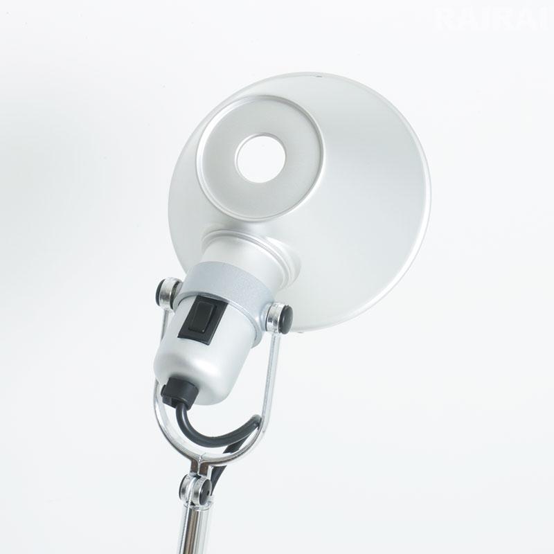正規品 アルテミデ トロメオ リーディングフロア シルバー ブラック Artemide TOLOMEO READING FLOOR SILVER BLACK 送料無料の画像