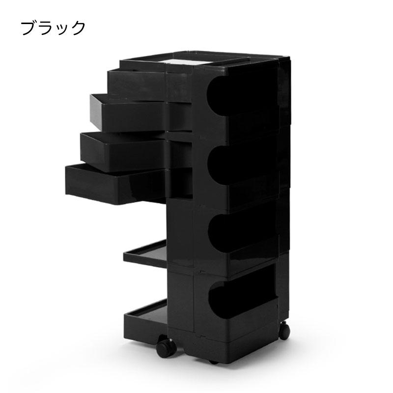 【発送可】B-Line ボビーワゴン Boby WAGON 4段4トレイ 黒 B-LINE（ビーライン） ボビーワゴン 4段 4トレイ ホワイト ブラック B