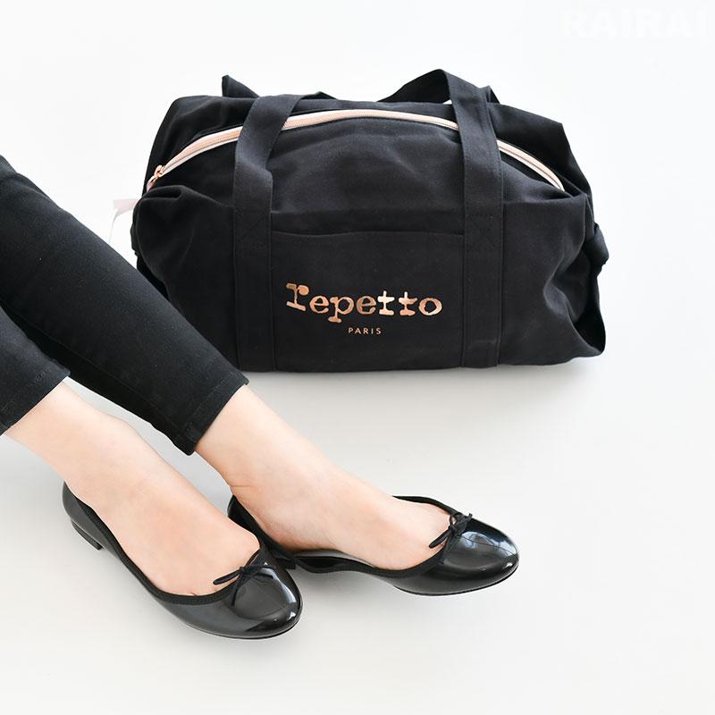 repetto レペット バッグ バレエ ダッフルバッグ Mサイズ 黒 repetto レペット バッグ バレエ ダッフルバッグ Mサイズ 黒