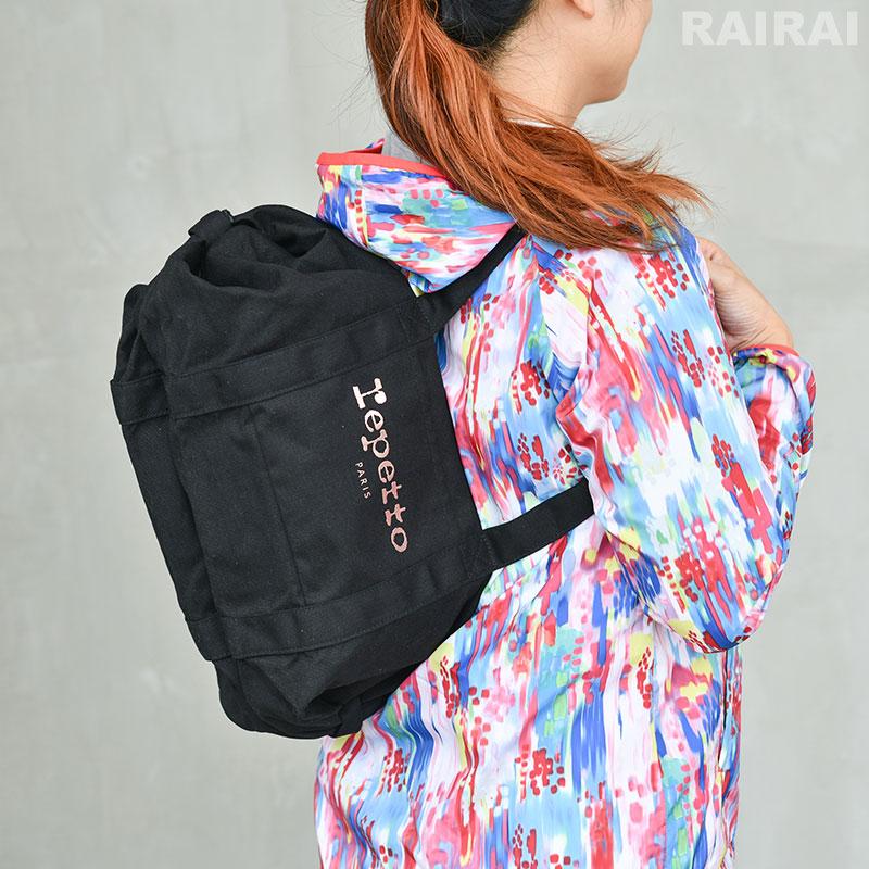 repetto レペット バッグ バレエ ダッフルバッグ Mサイズ 黒 repetto レペット バッグ バレエ ダッフルバッグ Mサイズ 黒