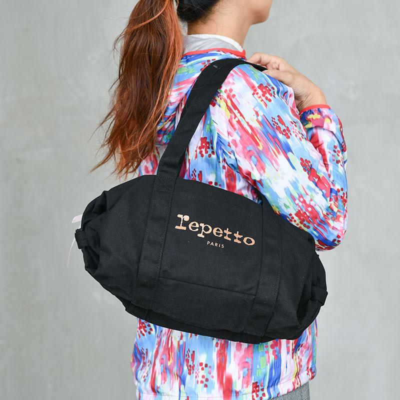 repetto レペット バッグ バレエ ダッフルバッグ Mサイズ 黒 repetto レペット バッグ バレエ ダッフルバッグ Mサイズ 黒