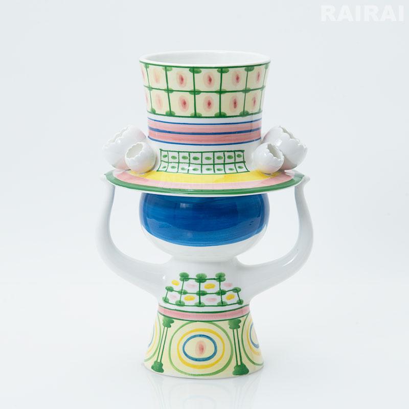 BJORN WINBLAD Lady with Hat フラワーベース グリーン Bjorn Wiinblad｜ビヨン・ヴィンブラッド Lady with Hat フラワー