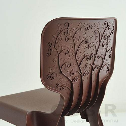 最安値更新Magisマジス ALMAアルマ キッズチェア／ブラウン 2脚セット