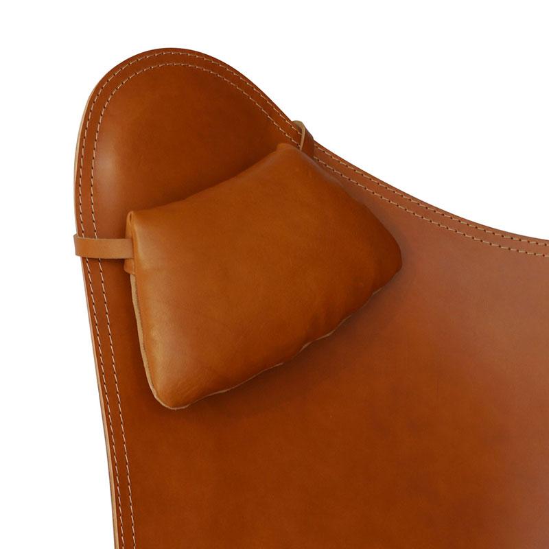 クエロ BKF バタフライチェア用ピロー ブラウン ブラック CUERO PILLOW FOR BKF おしゃれ モダン 送料無料の画像