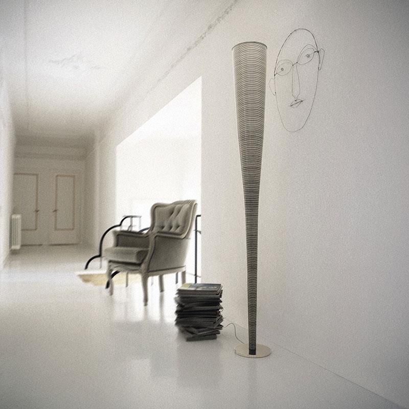 フォスカリーニ ミテ フロアランプ FOSCARINI MITE Floor ブラック