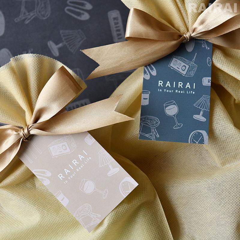 ギフトラッピング チケット のし無し : RAIRAI(ライライ) - 通販
