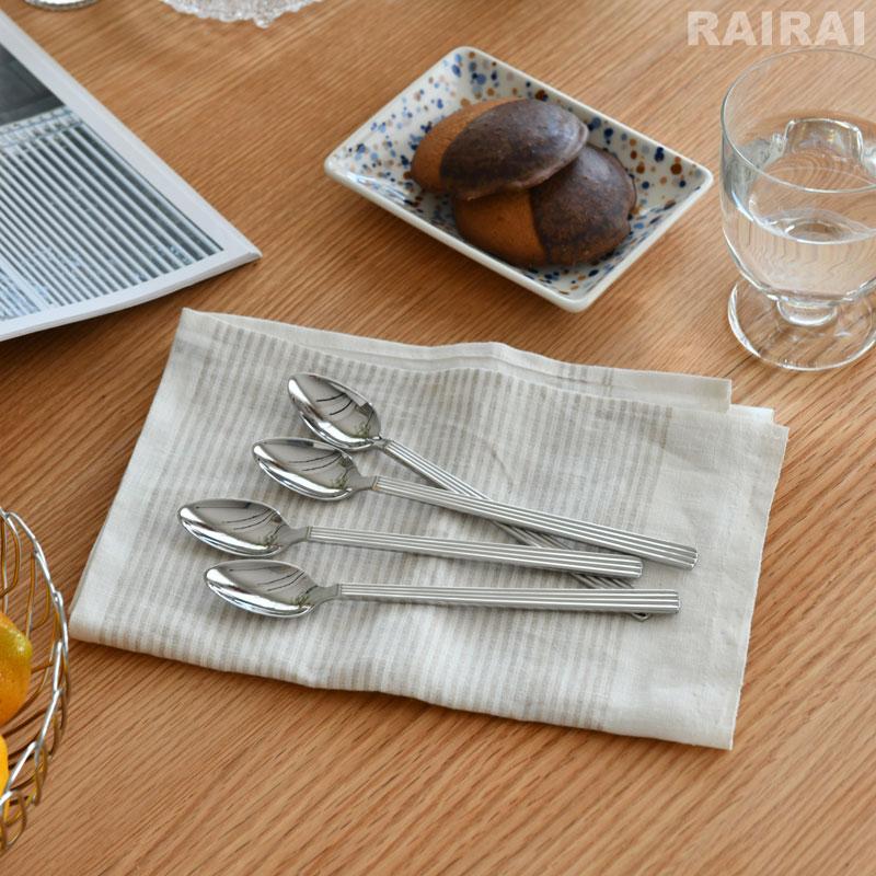 Georg Jensen ジョージジェンセン ロングスプーン 4本セット