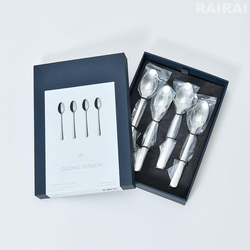 Georg Jensen（ジョージ ジェンセン） コーヒースプーン 4本セット