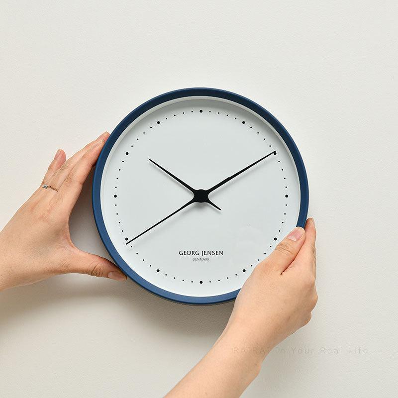 新品未使用】ジョージジェンセン GEORG JENSEN 2024 掛時計 22cm 新品