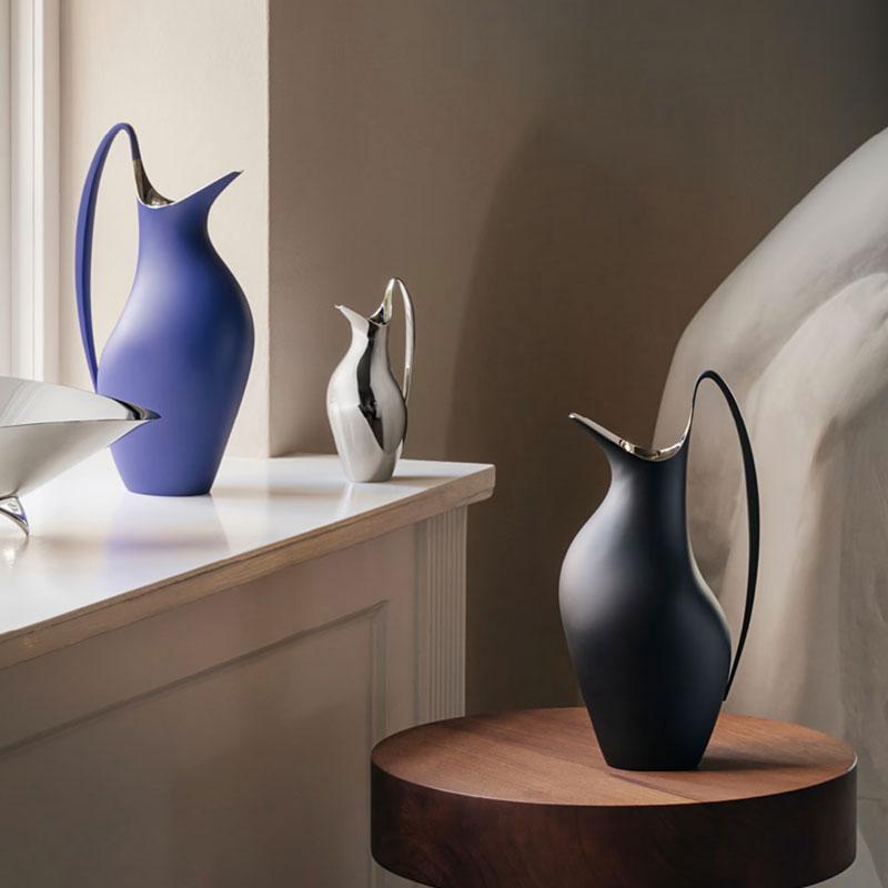 ジョージジェンセン ピッチャー 200ml へニング コッペル Georg Jensen HENNING KOPPEL ミルク クリーム 送料無料の画像