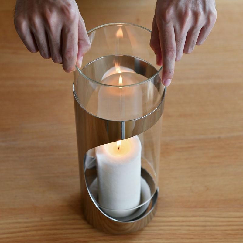 Georg Jensen（ジョージ ジェンセン） ハリケーン キャンドルホルダー