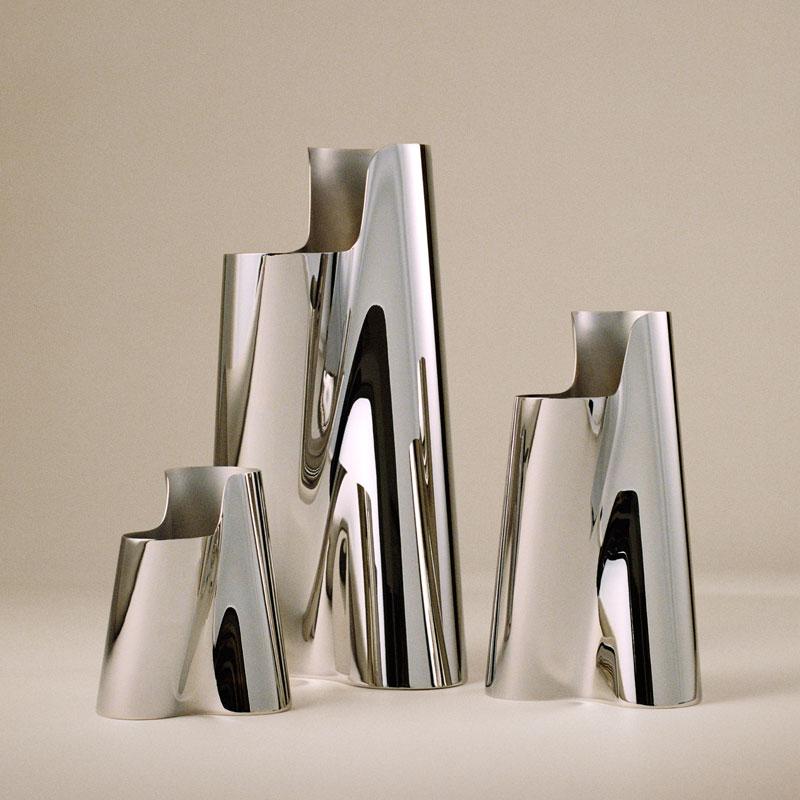 ジョージジェンセン ベース Mサイズ 高さ20cm リチュース Georg Jensen