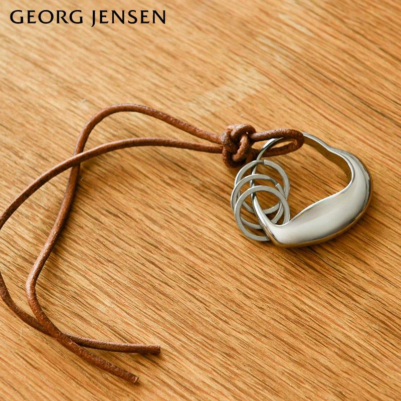 Georg Jensen（ジョージ ジェンセン） キーリング ハート Georg Jensen