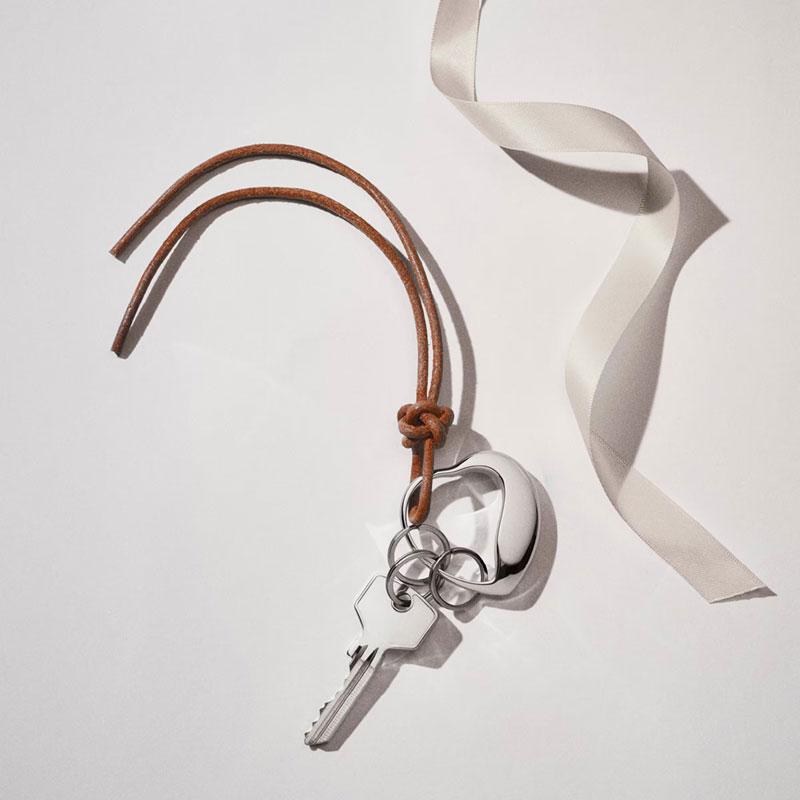 Georg Jensen（ジョージ ジェンセン） キーリング ハート Georg Jensen