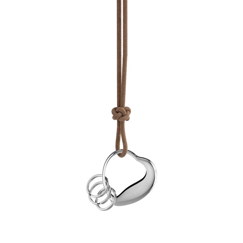 Georg Jensen（ジョージ ジェンセン） キーリング ハート Georg Jensen