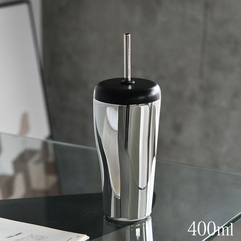 Georg Jensen（ジョージ ジェンセン） トラベルカップ＆ストロー 400ml