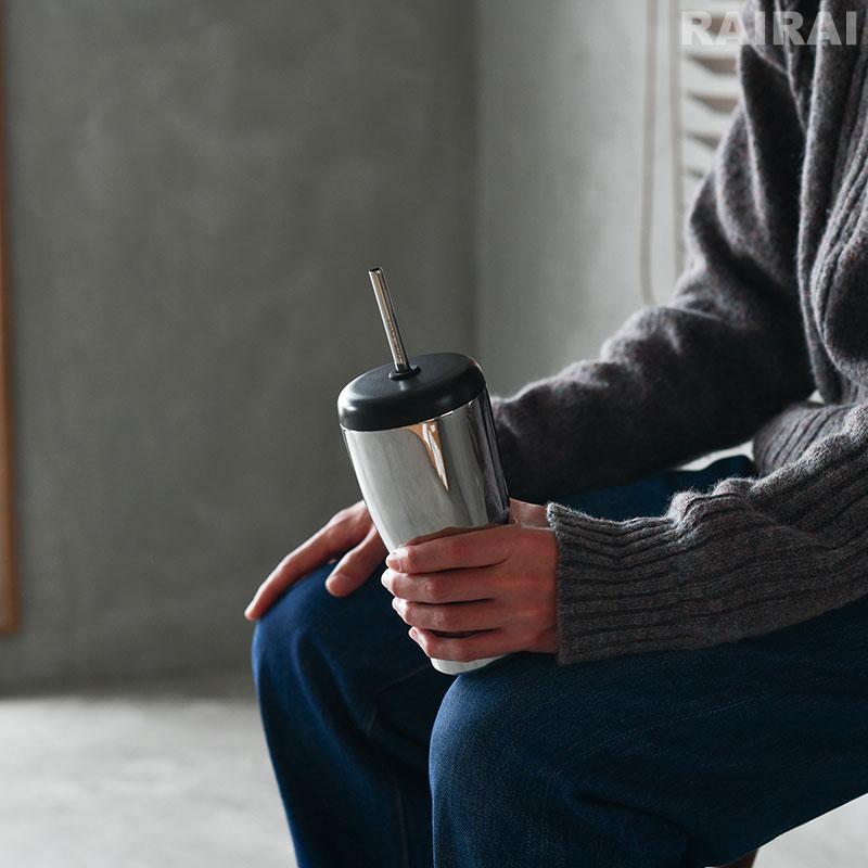 Georg Jensen（ジョージ ジェンセン） トラベルカップ＆ストロー 400ml