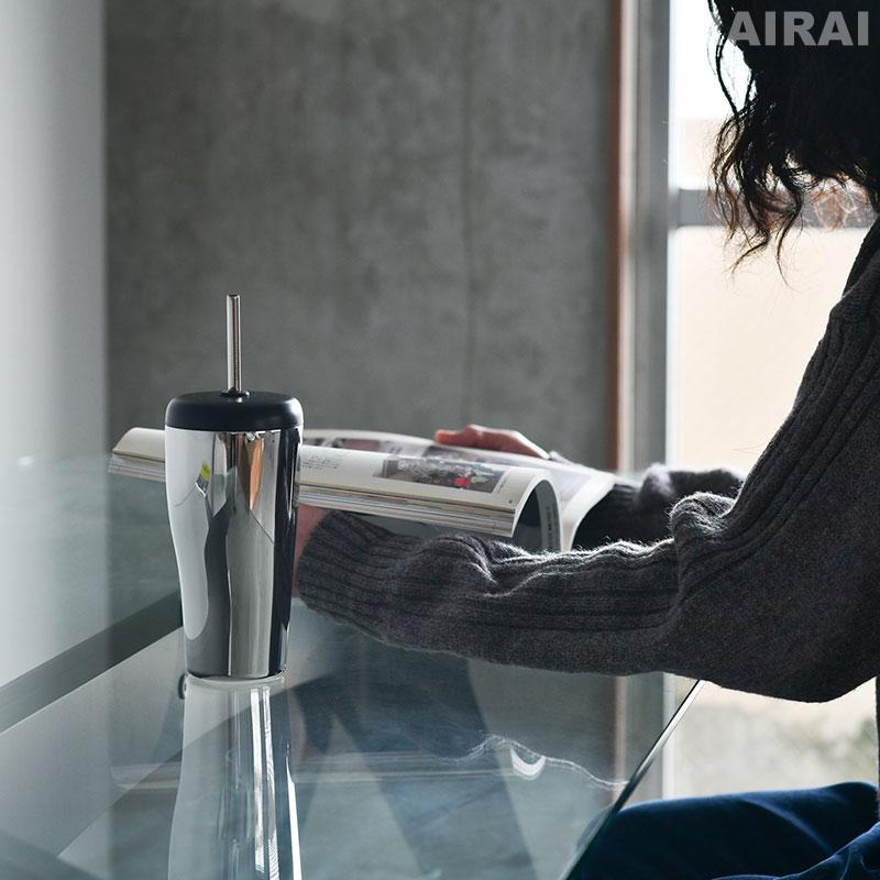 希少❗️オランジーナストロースタンド2本セット Georg Jensen（ジョージ ジェンセン） トラベルカップ＆ストロー 400ml