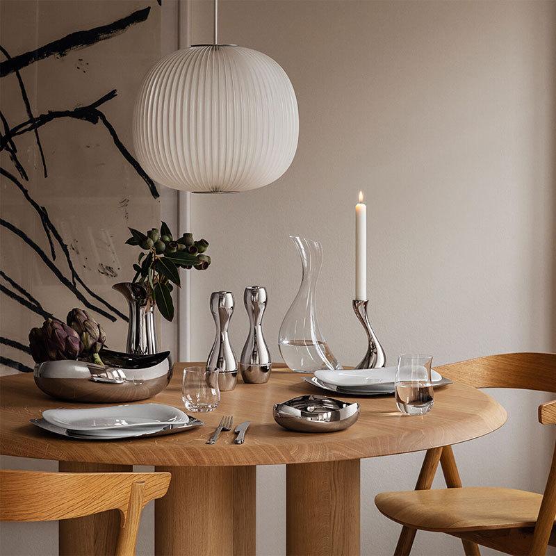 Georg Jensen（ジョージ ジェンセン） ボウル M 21cm ホワイト コブラ