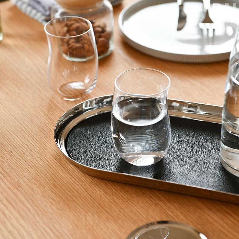 Georg Jensen（ジョージ ジェンセン） トレイ レザー付 マンハッタン