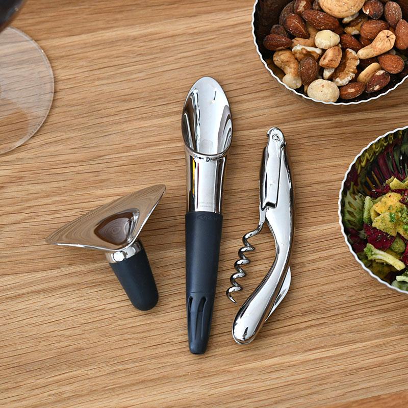 未使用✨ジョージ ジェンセン WINE&BAR ワインアイテム3Pセット ジョージ ジェンセン WINE&BAR ワインアイテム3Pセット GEORG