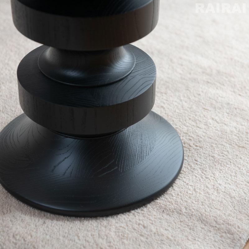 ハーマンミラー Herman Miller イームズターンドスツール エボニー Eames Turned Stool サイドテーブル ブラック 椅子 イス チェア 送料無料_6