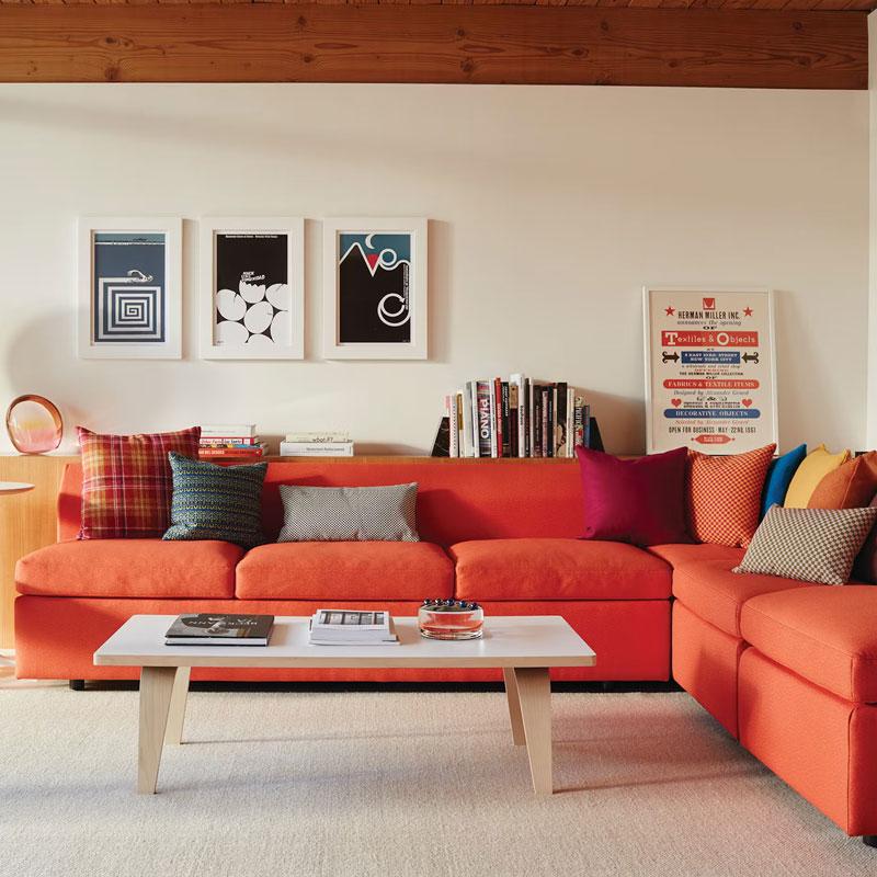 ハーマンミラー イームズ レクタンギュラーコーヒーテーブル 幅 122cm ラミネートトップ Herman Miller Eames CTW 正規品